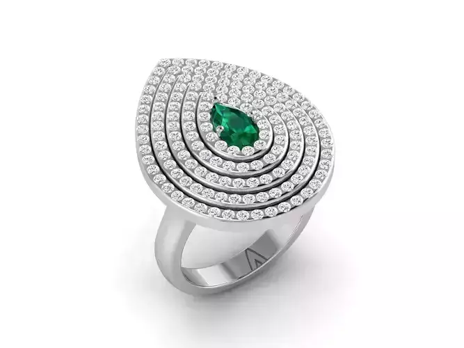 Solitaire ring model