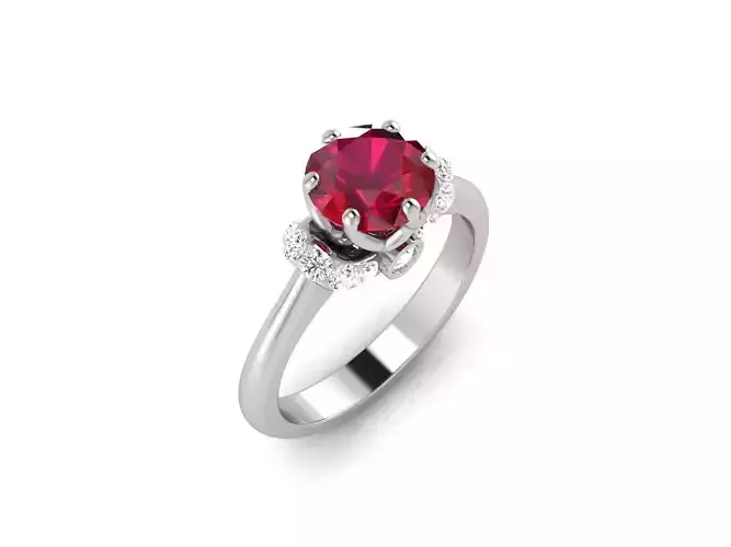 Solitaire ring model