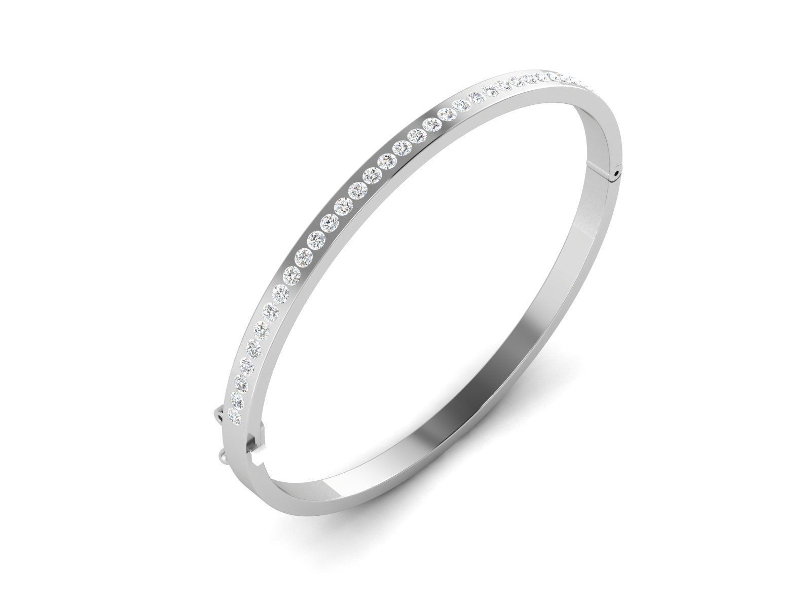 Women Bracelet 3D print model_1