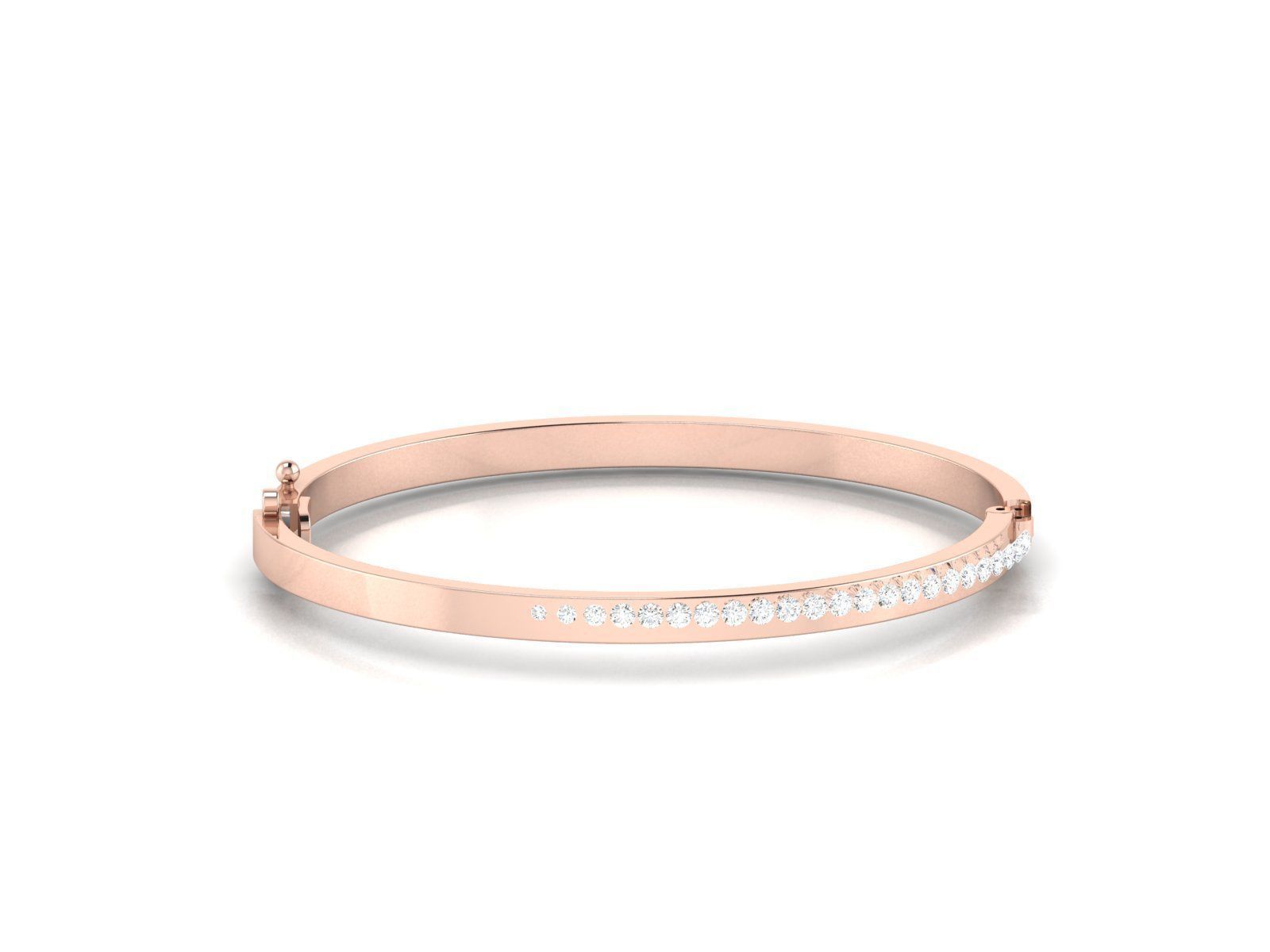 Women Bracelet 3D print model_3