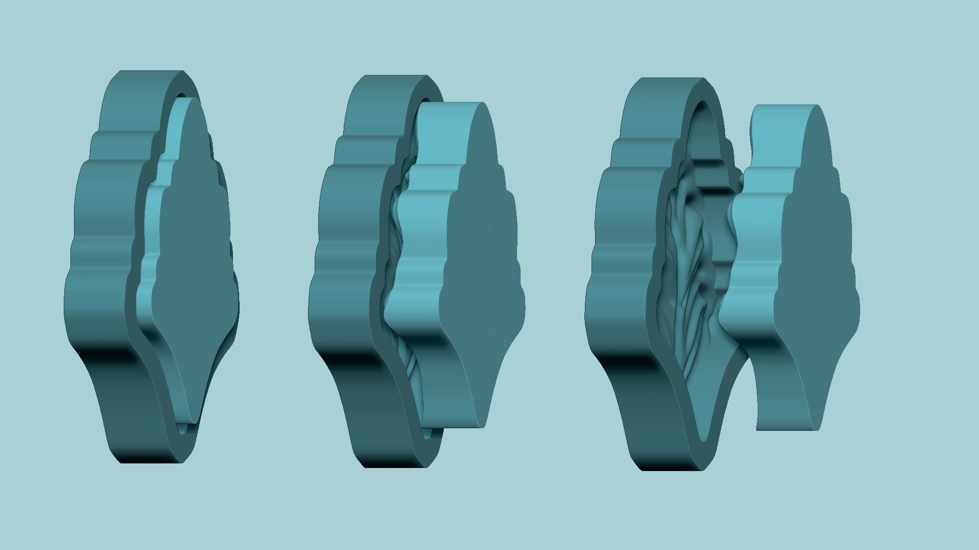 Poppy Petal - Molding Arrangement EVA Foam Craft 3D print model_13