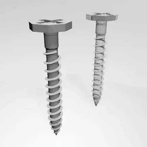 Drywall Screw 08 3D model