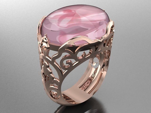 flora ring 05 3D print model