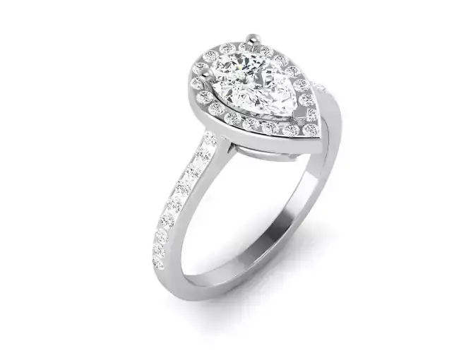 Solitaire ring model