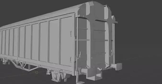 Pre supported H0 1-87 scale Hbins 302 freight car