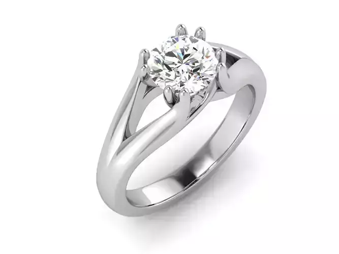 Solitaire ring model