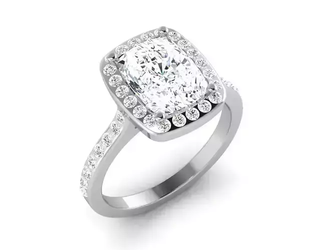 Solitaire ring model
