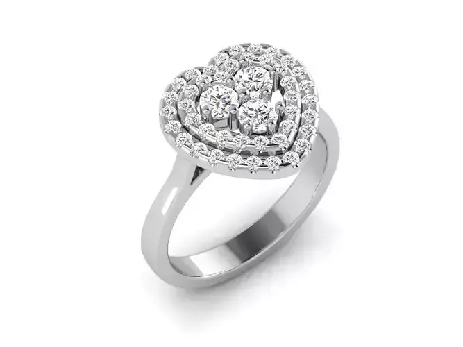Solitaire ring model