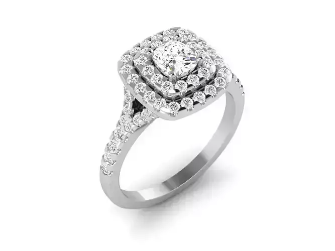 Solitaire ring model