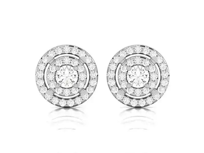 Women earrings 3D print model