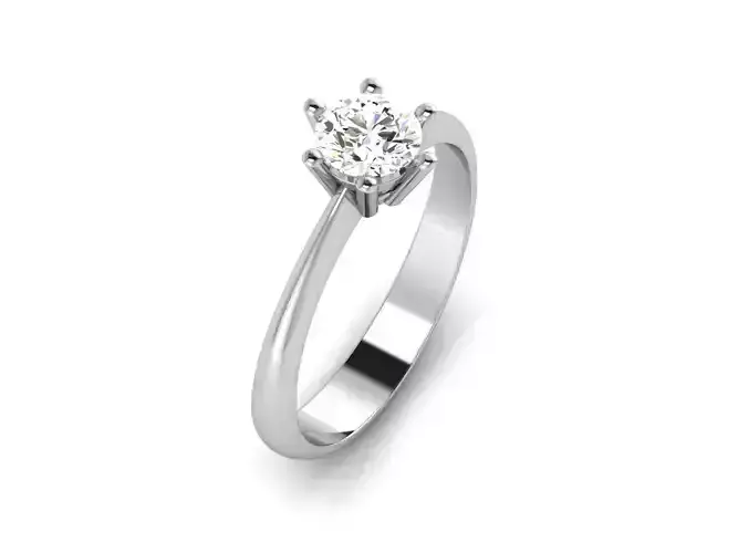 Solitaire ring model