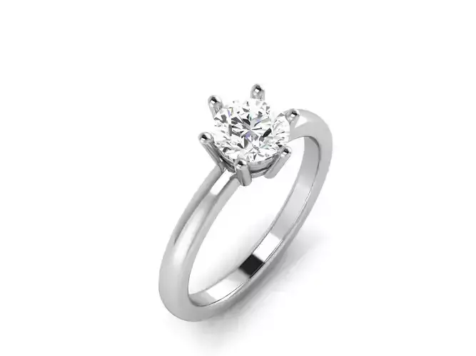 Solitaire ring model