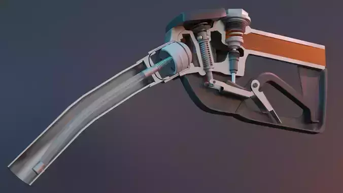 Fuel Nozzle 3d model 3D model