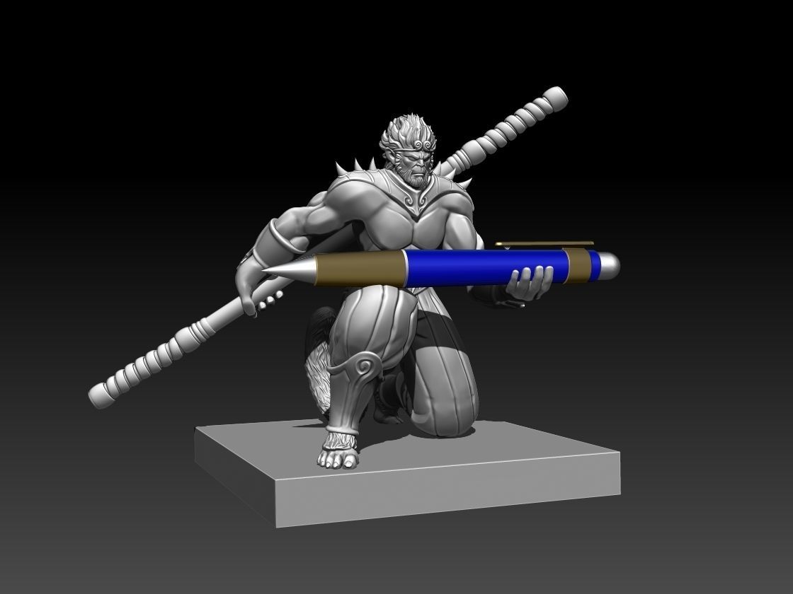 songoku- wukong  3D print model_6