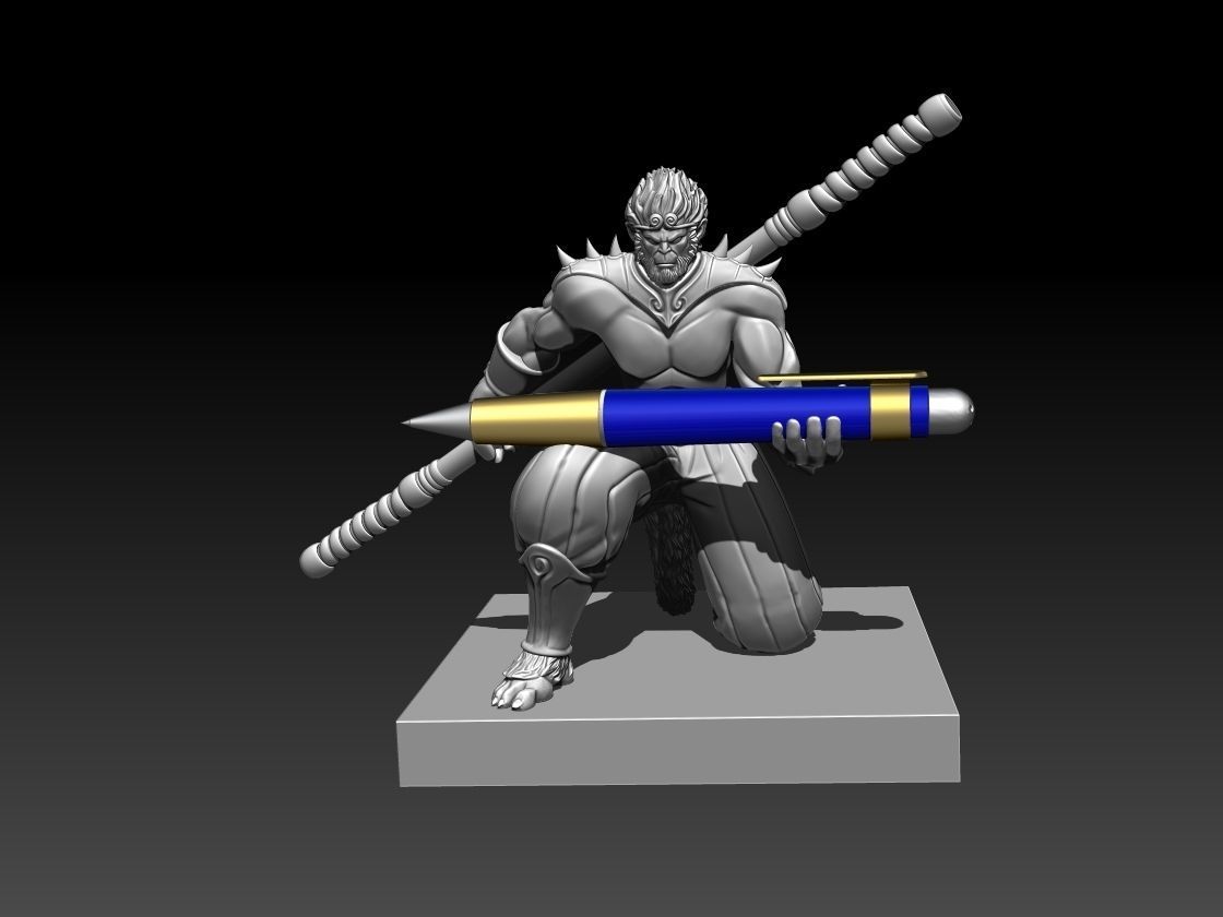 songoku- wukong  3D print model_5