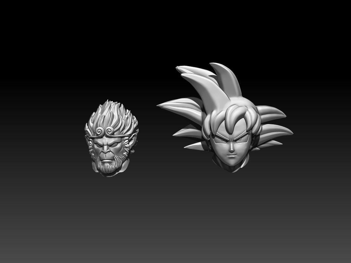 songoku- wukong  3D print model_4