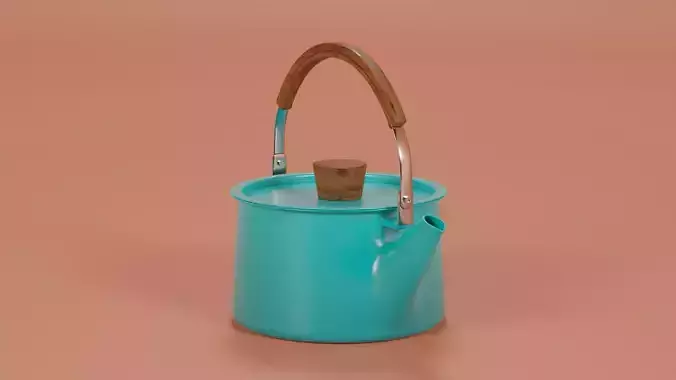 Minimalist Tea Kettle Wooden Handle