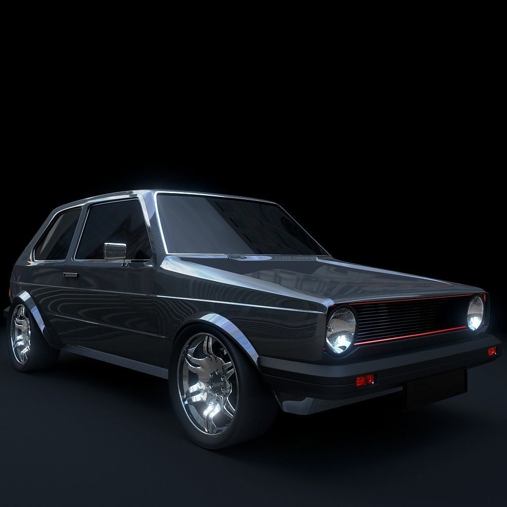 Cars Pack 01 3D model_3