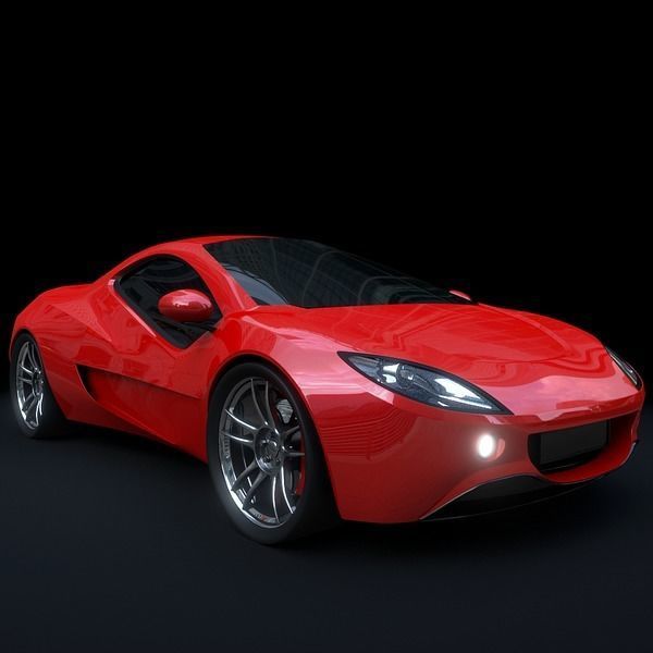 Cars Pack 01 3D model_5