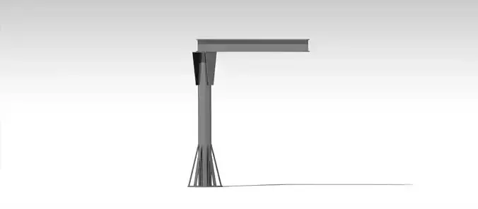 Jib Crane  3D model