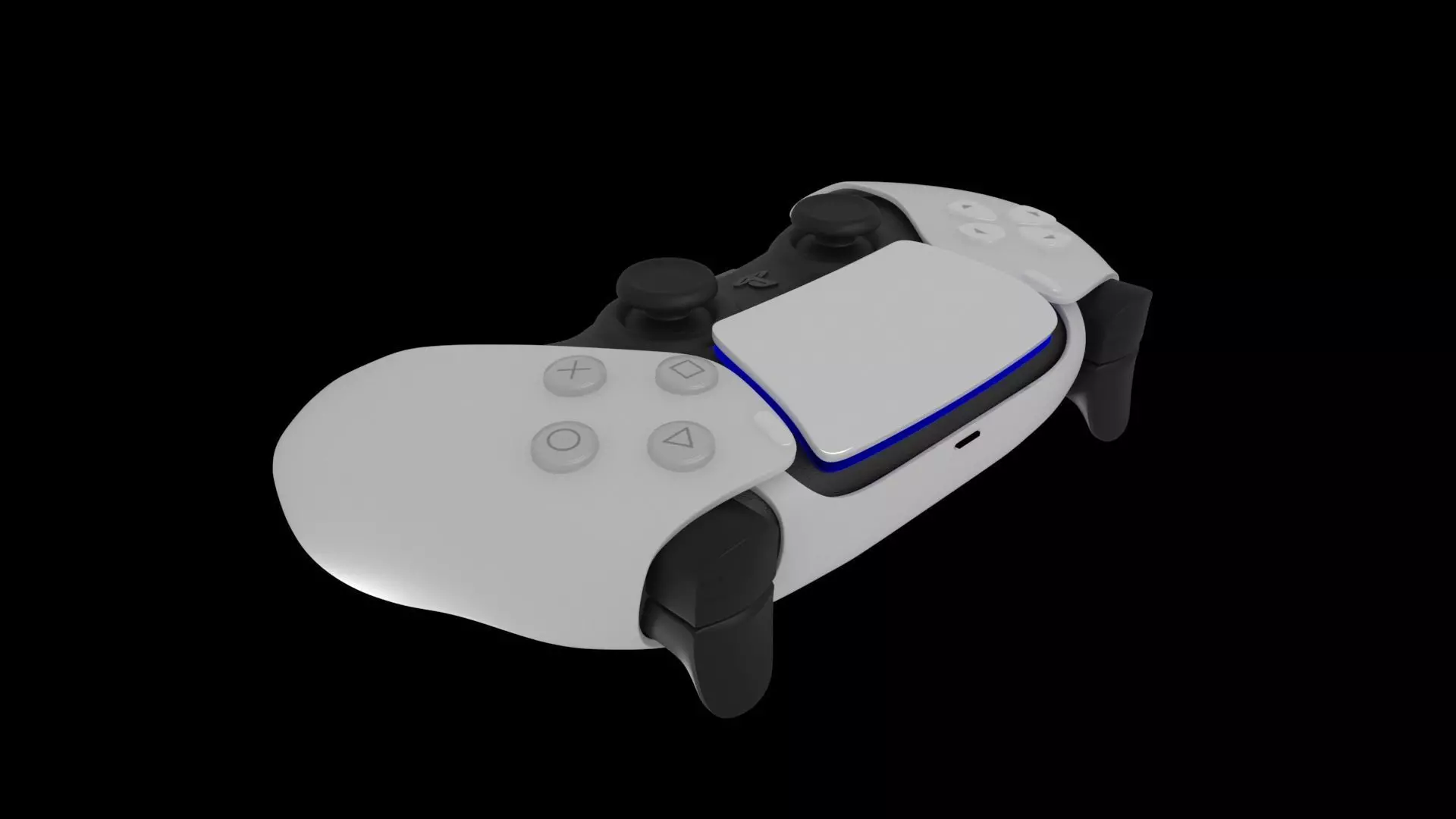 DualSense Controller PS5 3D model_0