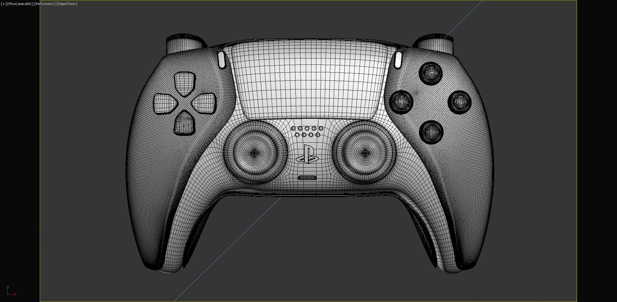 DualSense Controller PS5 3D model_4