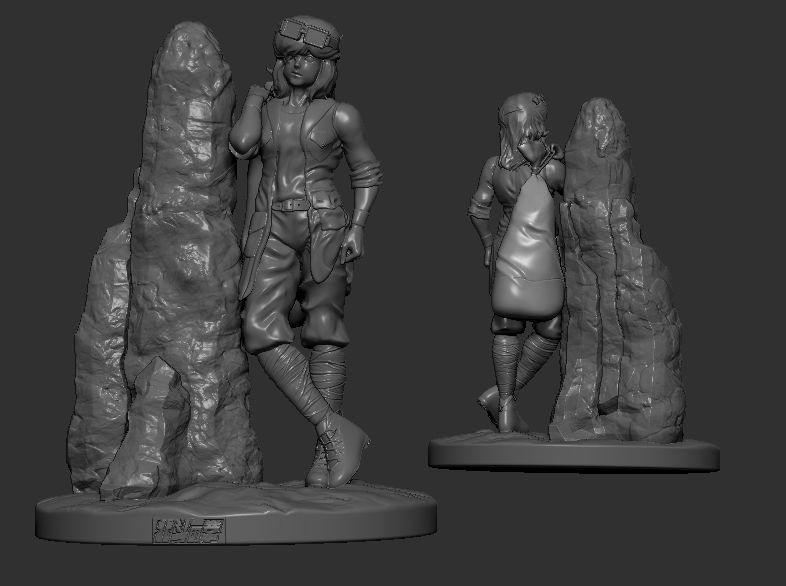 barth dwarven fortress miniatures 3D print model_4