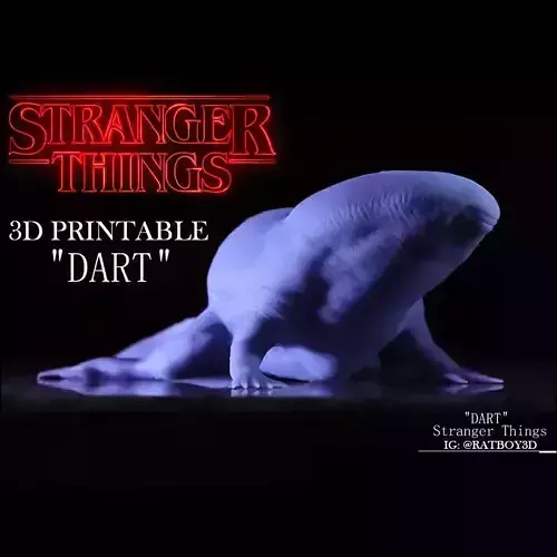 3D PRINTABLE Dart from Stranger Things Highly detailed