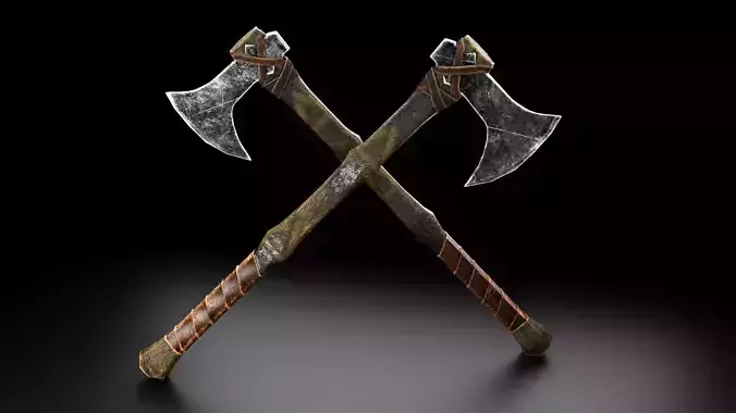 Stylized Viking Axe