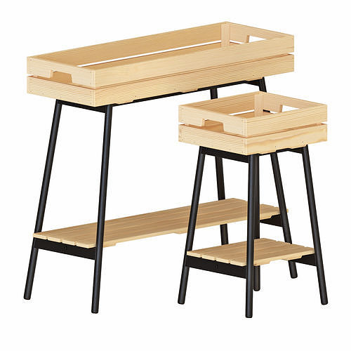 VANILJSTANG plant stand 3D model