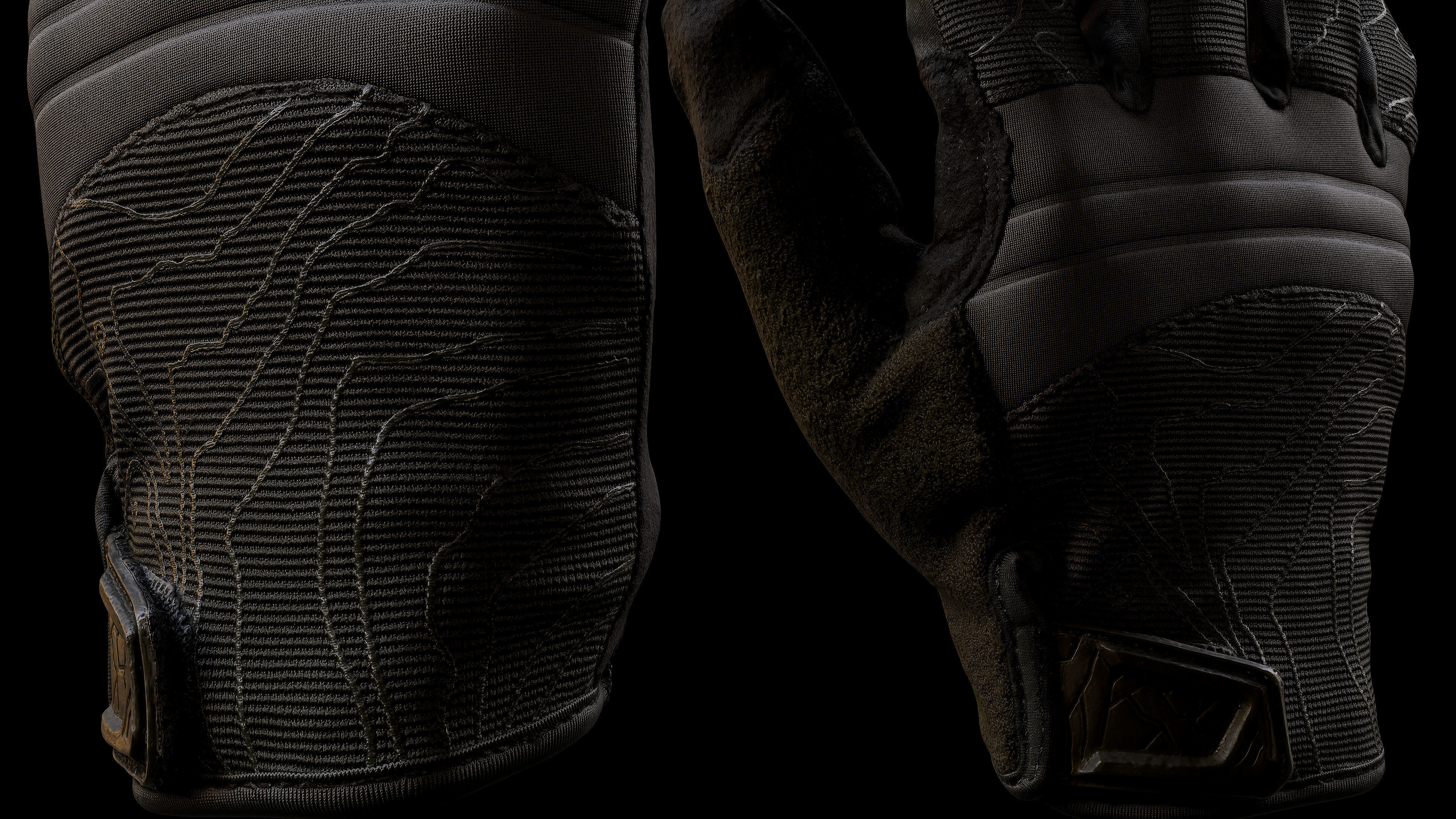 Tactical Gloves 034 Low-poly 3D model_10