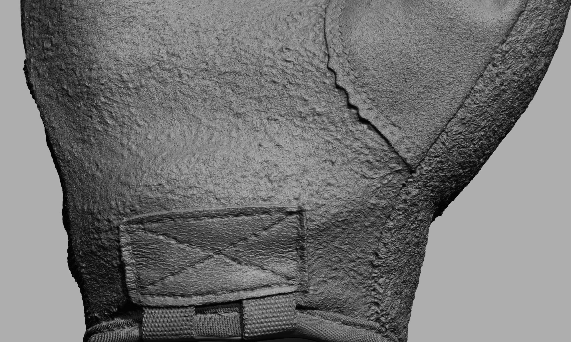 Tactical Gloves 034 Low-poly 3D model_15