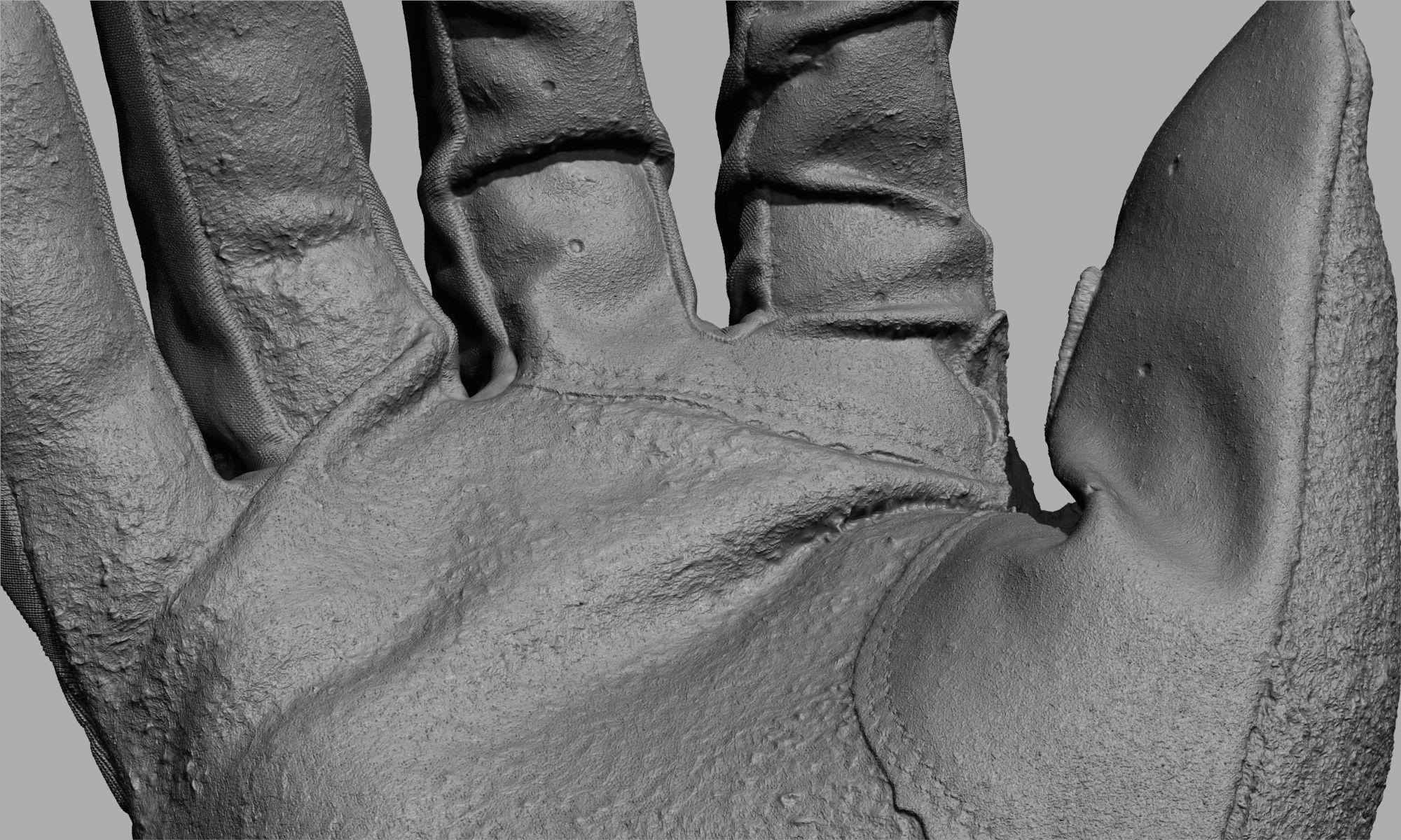 Tactical Gloves 034 Low-poly 3D model_13