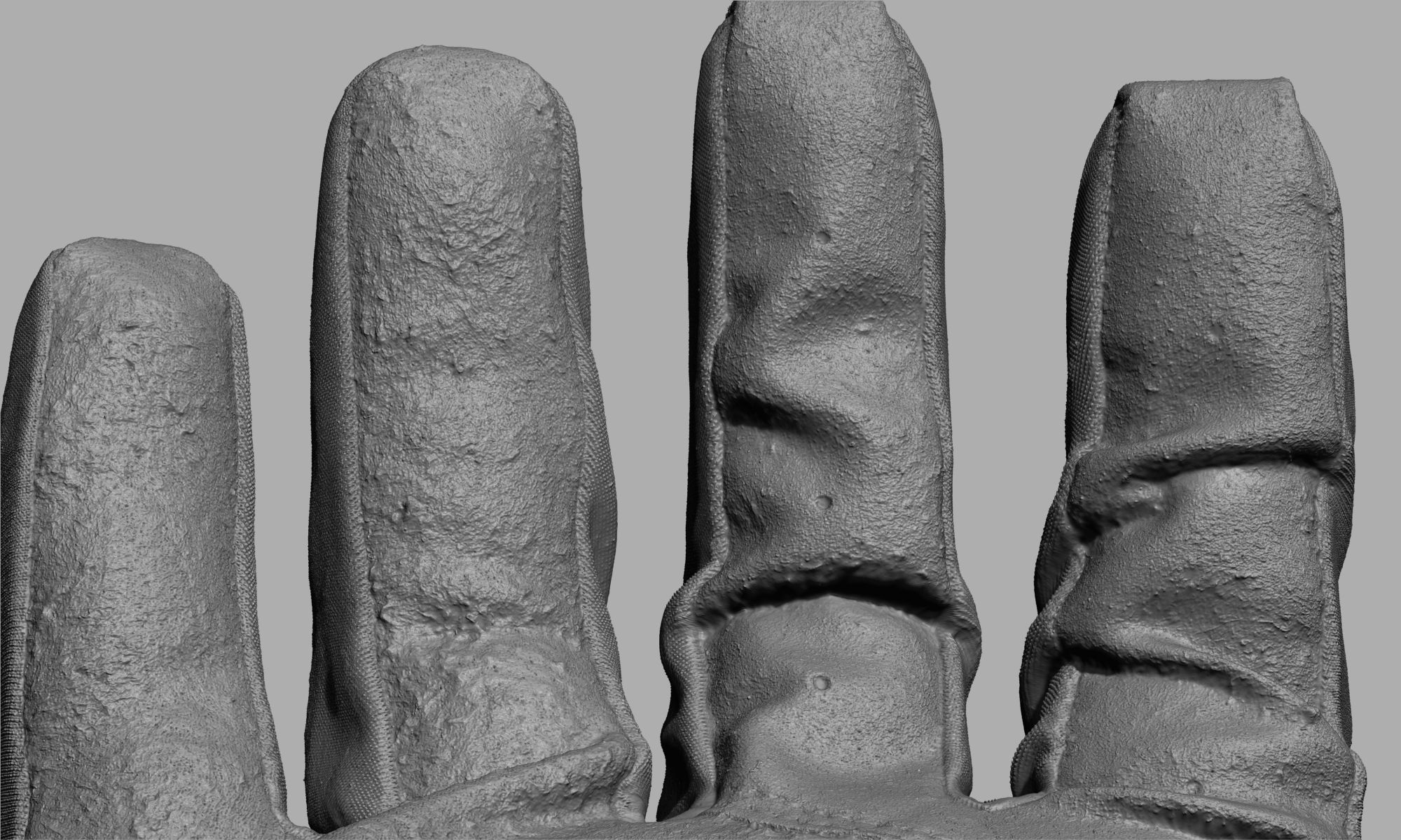 Tactical Gloves 034 Low-poly 3D model_17