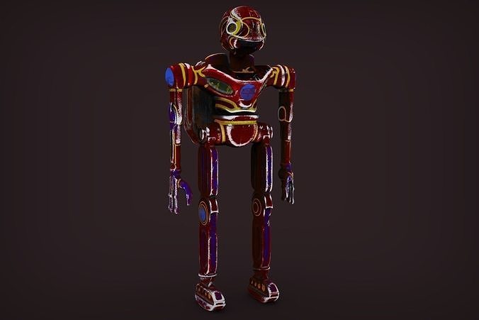 ROBOT L99 PBR GAME READY 3D model