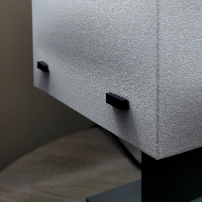 Wavy Floating Cube Modern Lamp 3D print model 3D print model_3