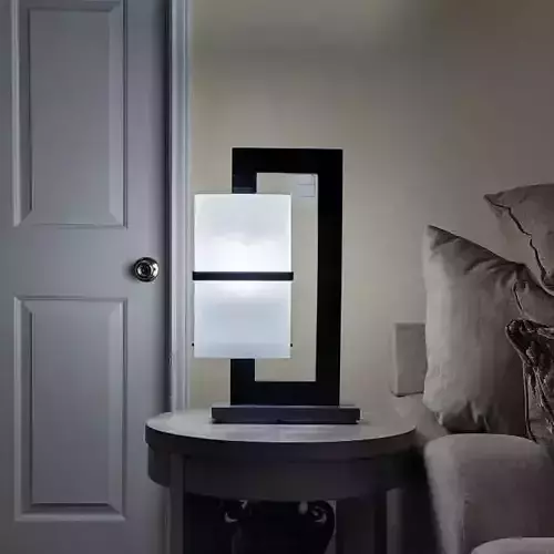 Wavy Floating Cube Modern Lamp 3D print model 3D print model
