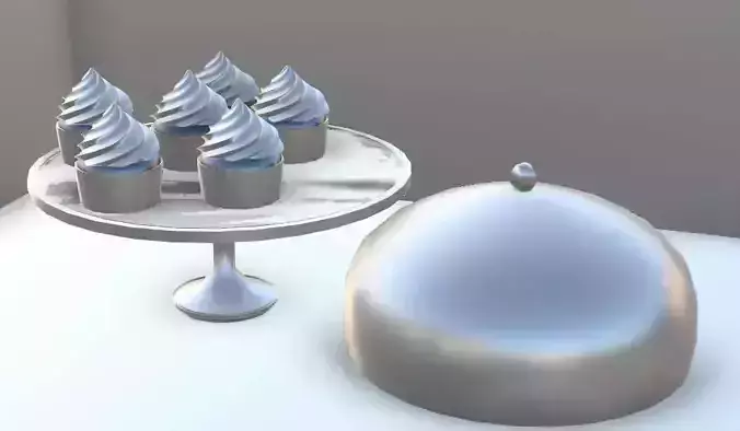 Cupcake Display 3D model