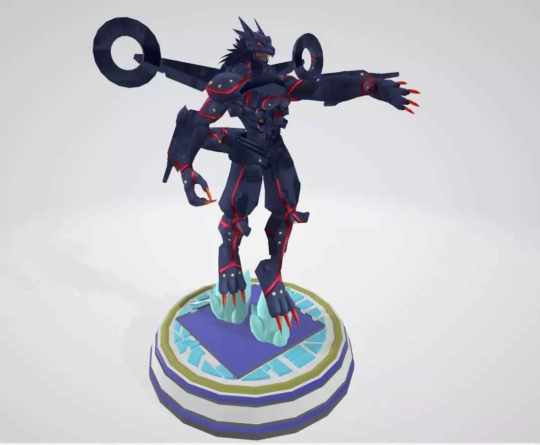 Gabumon Bond of Friendship 3D print model_0