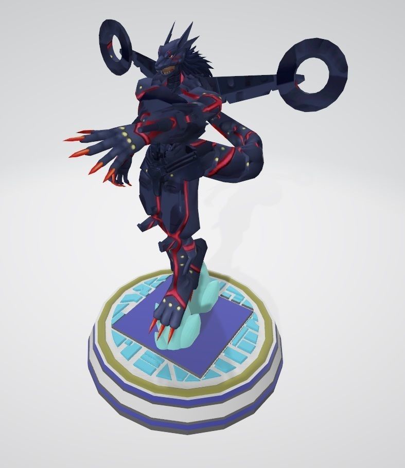 Gabumon Bond of Friendship 3D print model_2