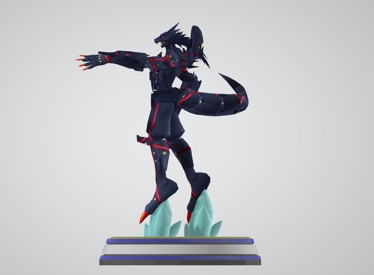 Gabumon Bond of Friendship 3D print model_3