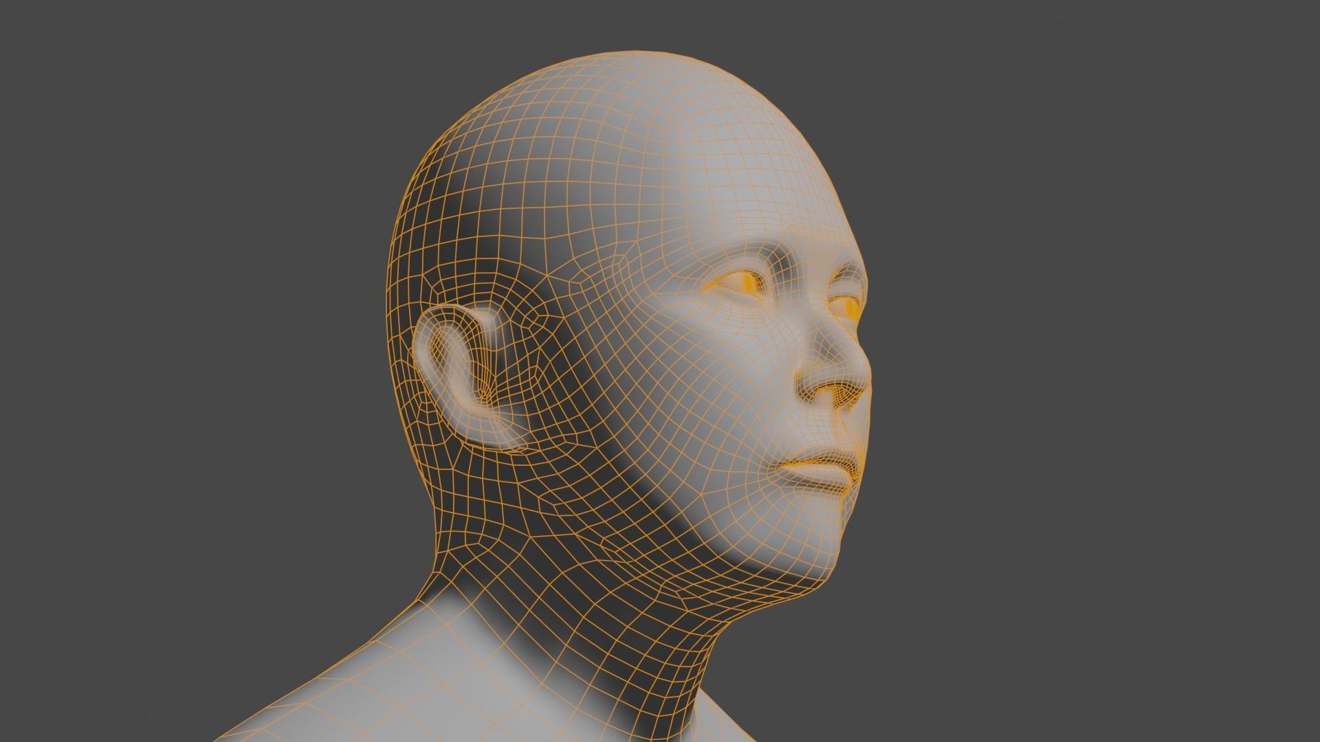 Elon Musk High and Low Poly 3D model_5