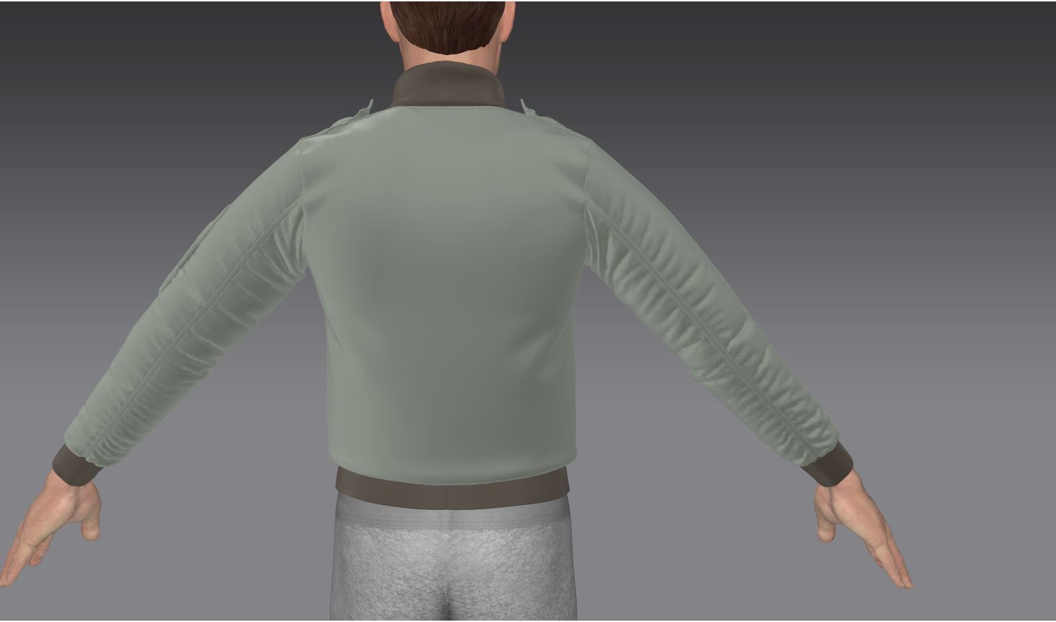 6 Bomber Jacket Collection  Video Tutorial 3D model_23