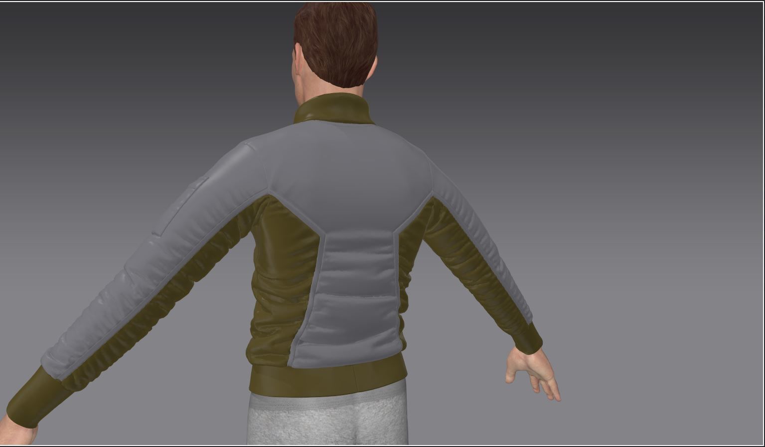 6 Bomber Jacket Collection  Video Tutorial 3D model_19