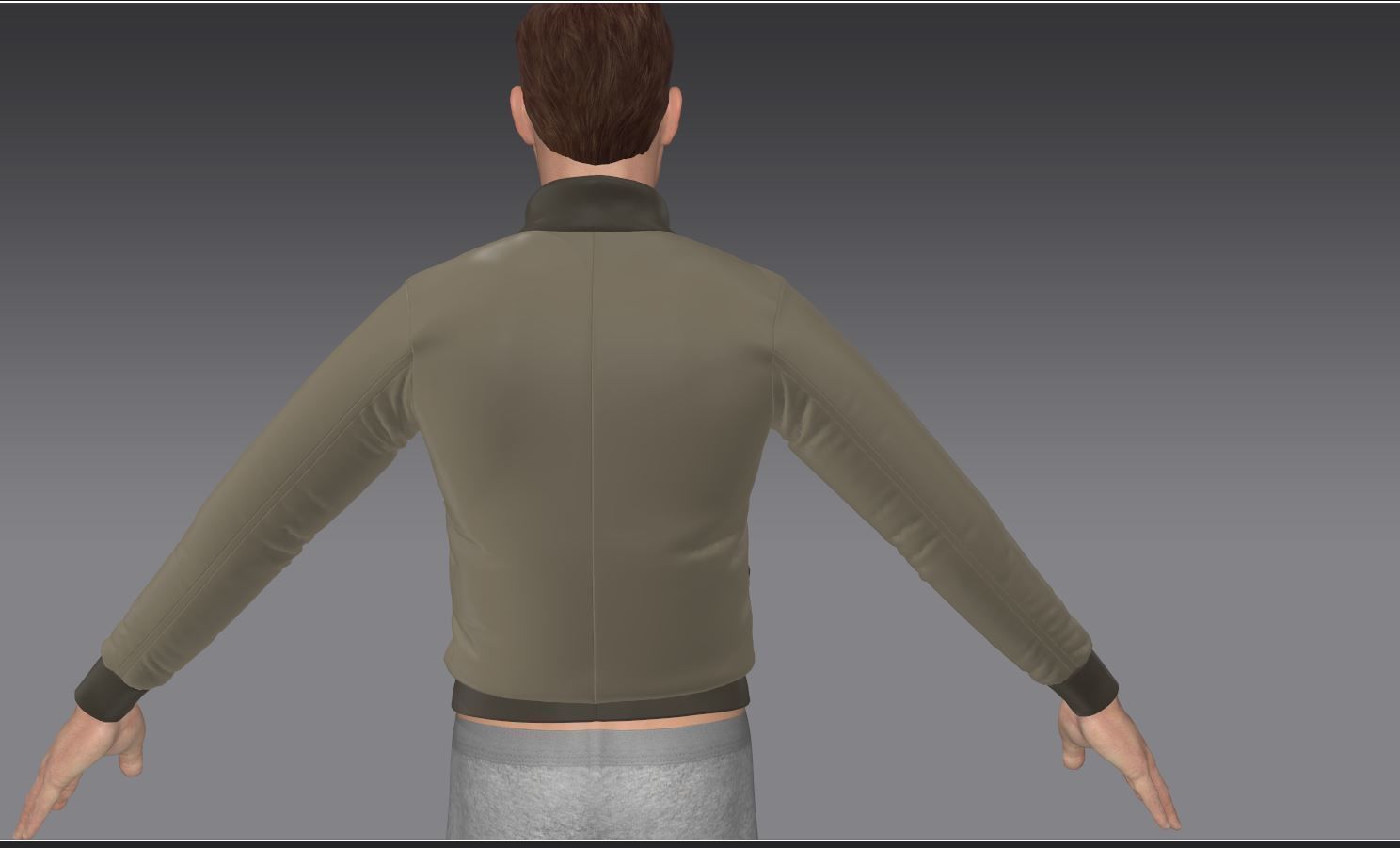 6 Bomber Jacket Collection  Video Tutorial 3D model_15