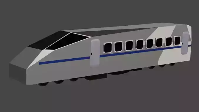 BULLET TRAIN 3D model