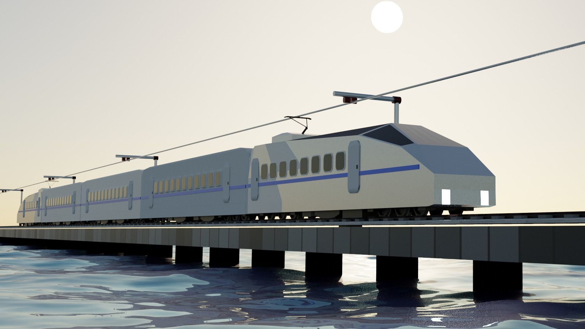 BULLET TRAIN 3D model_5