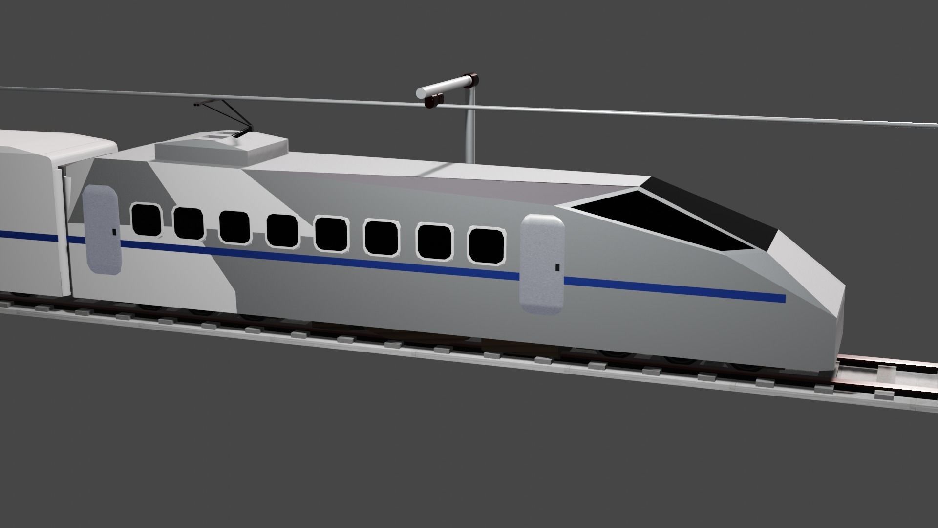 BULLET TRAIN 3D model_2