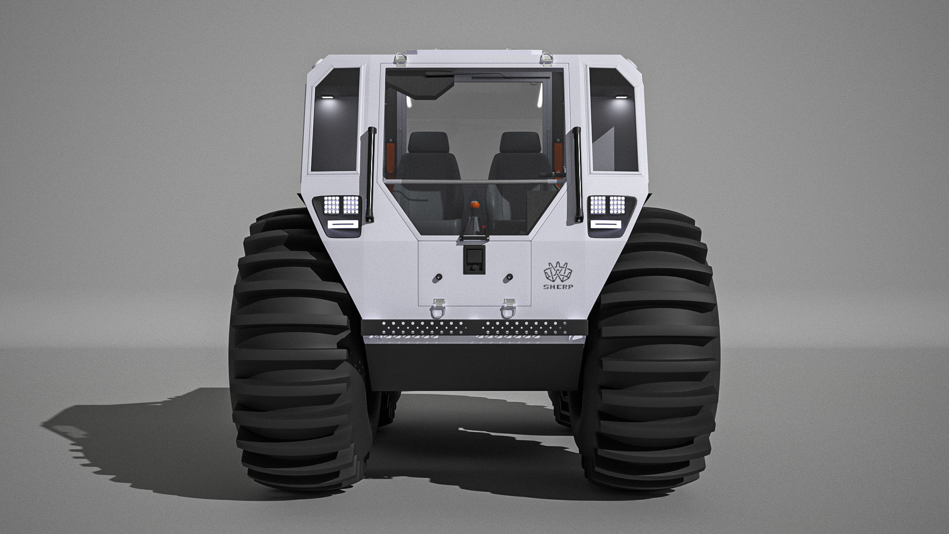 Sherp N 1200 Pickup Concept 3D model_3