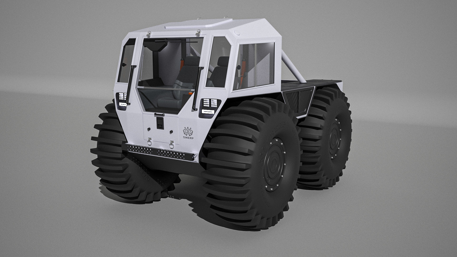 Sherp N 1200 Pickup Concept 3D model_1